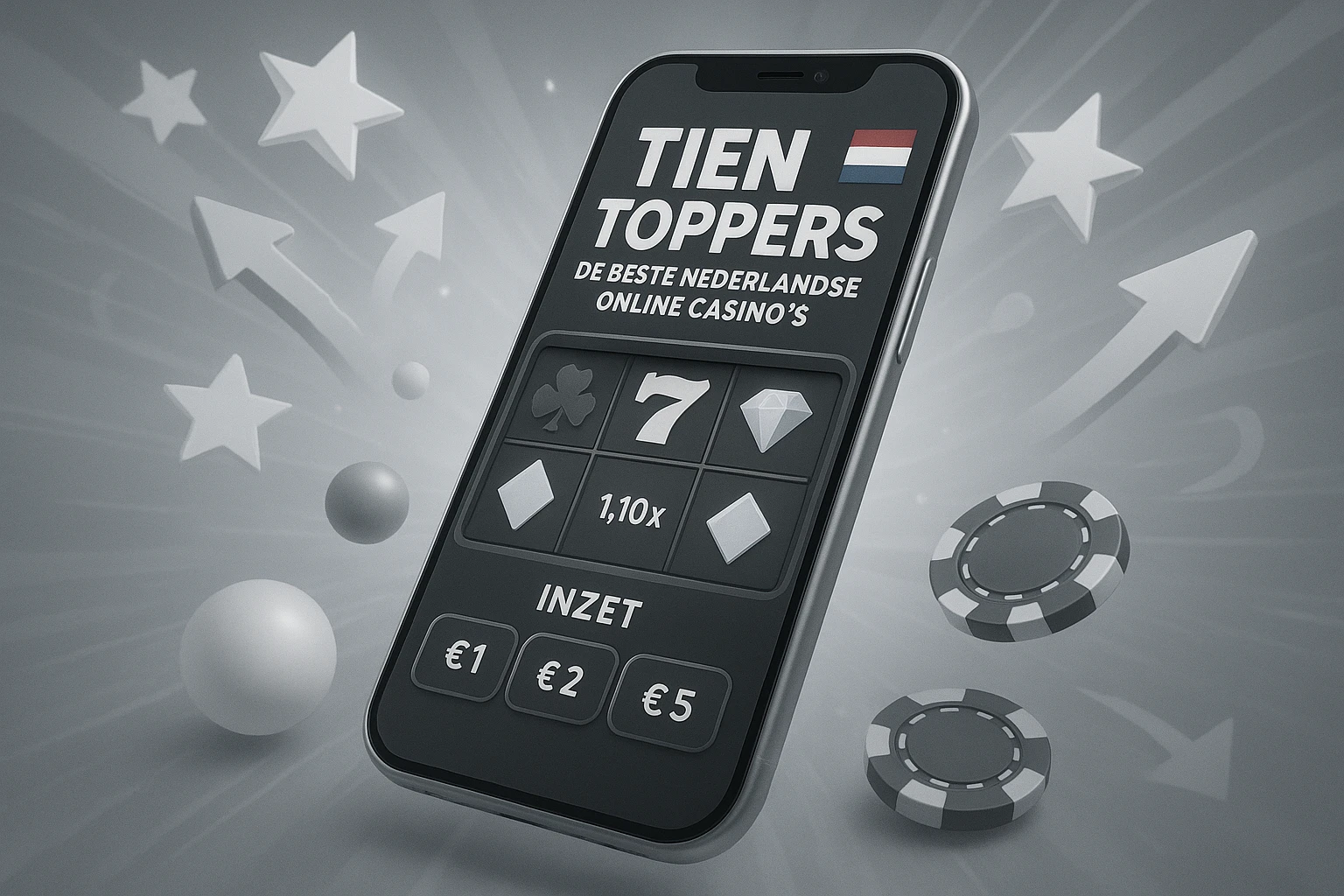Tien toppers: de beste Nederlandse online casino's